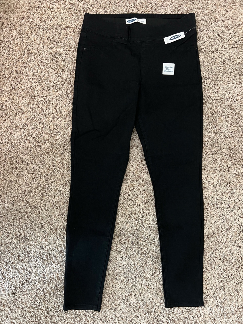 Old Navy Black Super Skinny Jeans